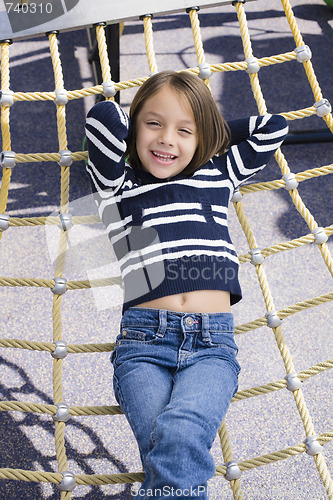 Image of Girl On Hammock