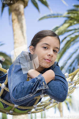 Image of Girl On Hammock