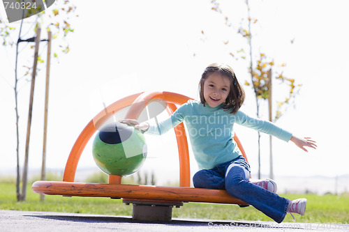 Image of Girl in Park