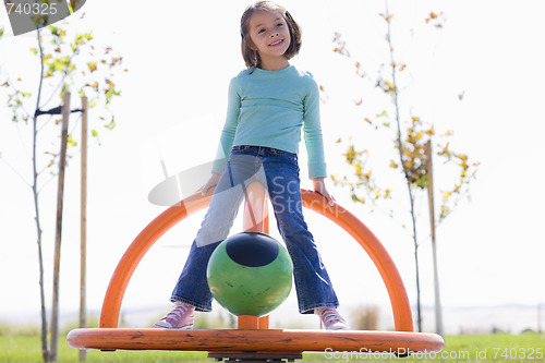 Image of Girl in Park