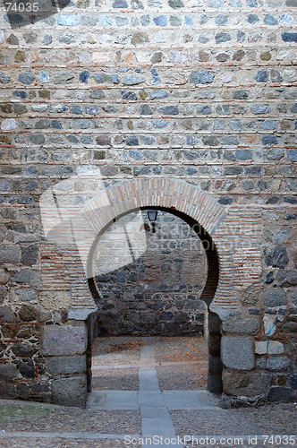 Image of keyhole arch