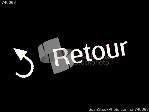 Image of retour