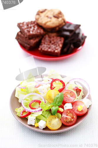 Image of diet or not