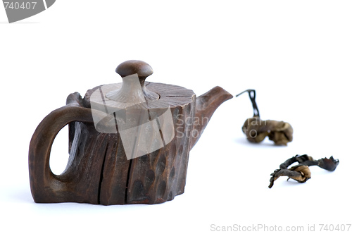 Image of Chinese ceramic teapot
