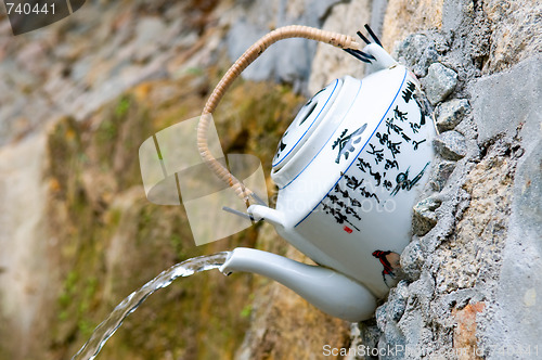 Image of Teapot in wall