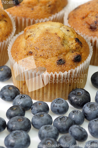 Image of Blueberry muffins