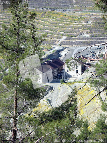 Image of Deserted buildings. Amiantos. Cyprus