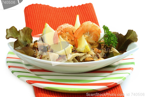 Image of Seafood dinner