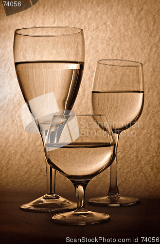 Image of Three glasses