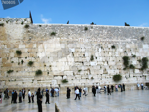 Image of Western wall in Jerusalem