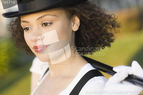 Image of Close Up Portrait of Performer