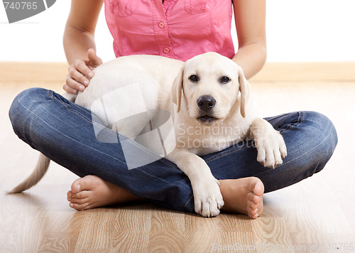 Image of Girl with her best friend