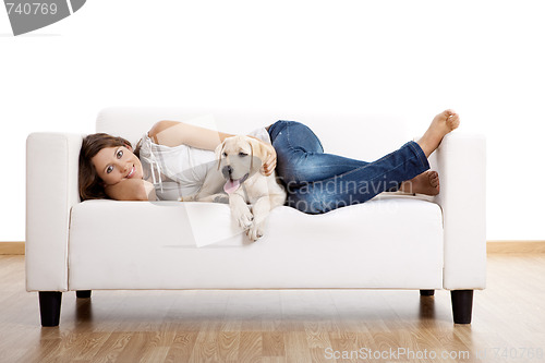 Image of Girl with her best friend