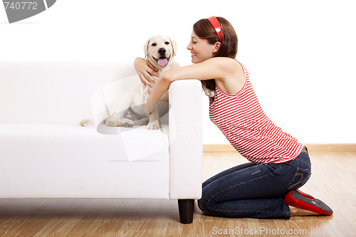 Image of Girl with her best friend