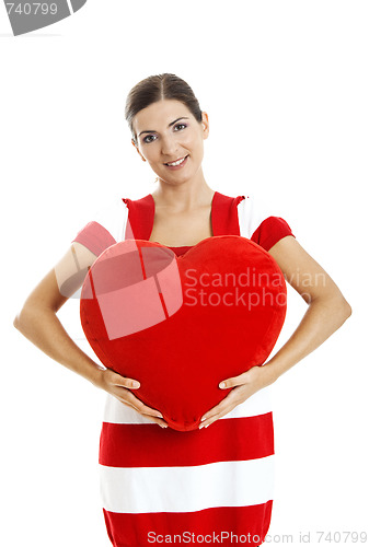 Image of Valentine woman