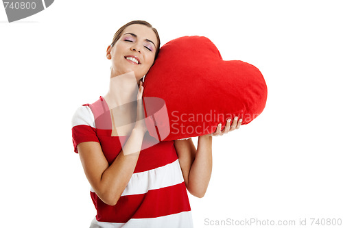 Image of Valentine woman