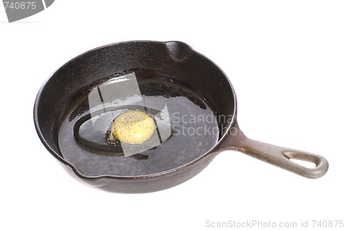 Image of Peppered Egg In Pan