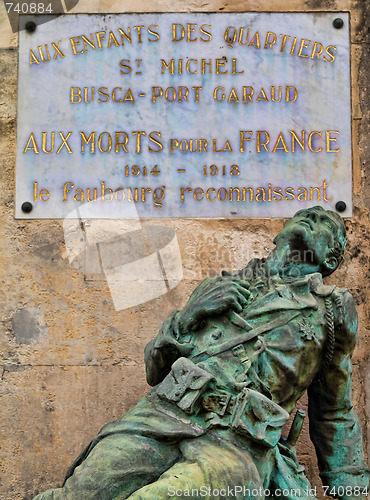 Image of Word war memorial