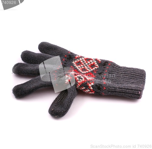 Image of gray glove