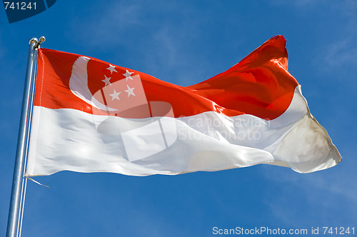 Image of singaporean flag