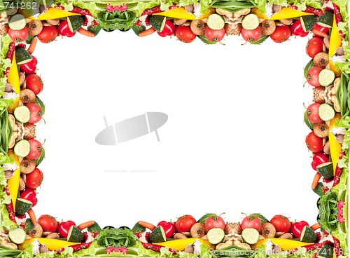 Image of Vegetabe frame