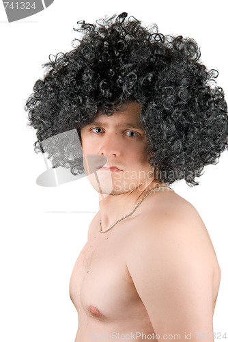 Image of frizzy man