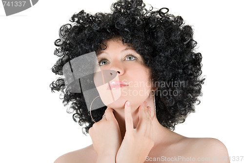 Image of frizzy girl 