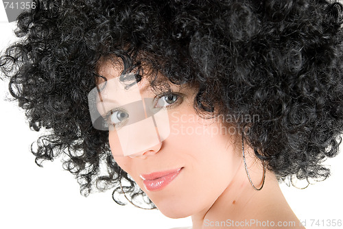 Image of  frizzy woman 