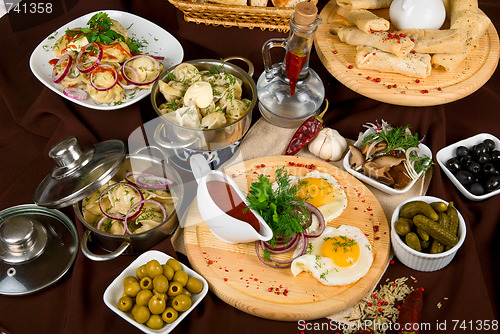 Image of the restaurant table