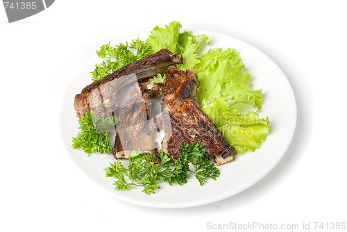 Image of Grilled  lamb meat 