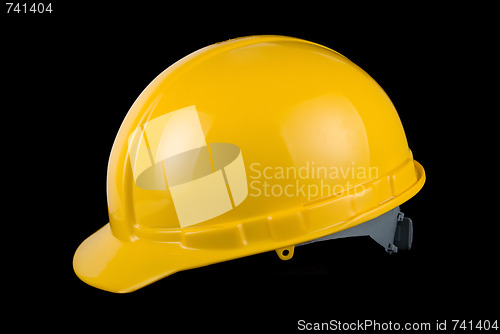 Image of Yellow helmet