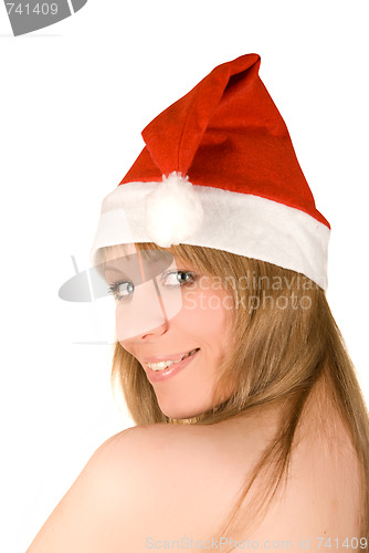 Image of santa girl  