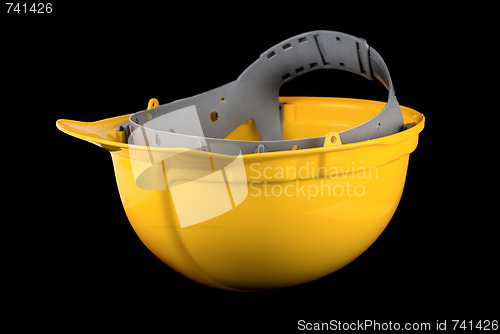 Image of Yellow helmet