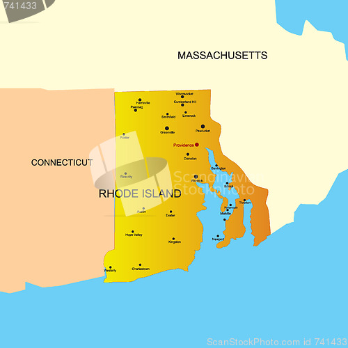 Image of Rhode Island state