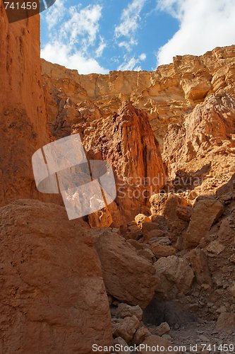 Image of Scenic rocks in the desert