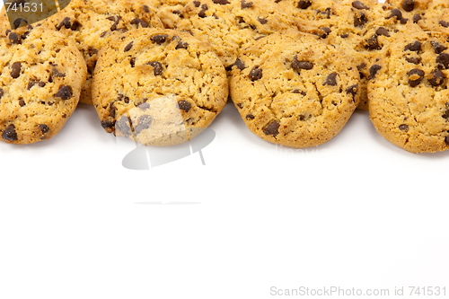 Image of cookies  isolated on white backgrounds