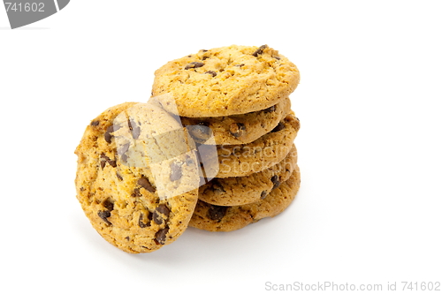 Image of cookies  isolated on white backgrounds