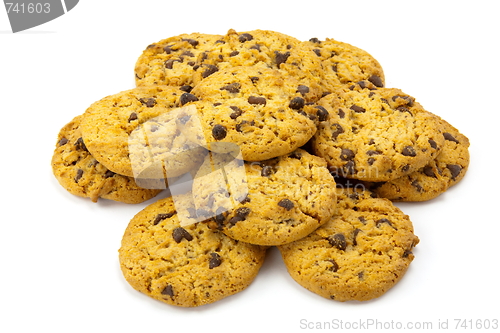 Image of cookies  isolated on white backgrounds