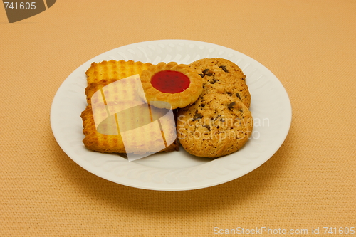 Image of A plate of cookies