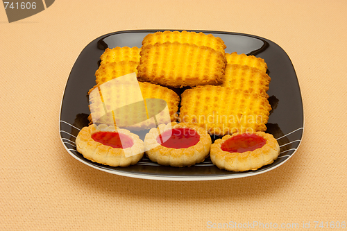 Image of A plate of cookies