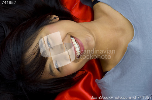 Image of beautiful, young asian