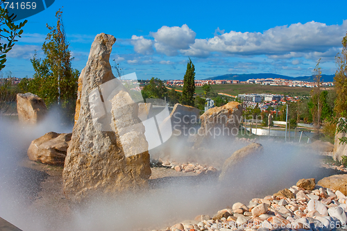 Image of Fountain in park