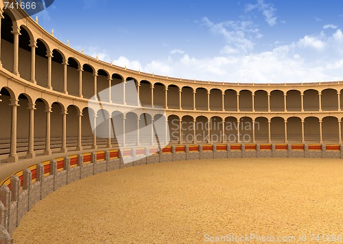 Image of Ancient coliseum arena