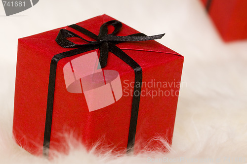 Image of red gift box