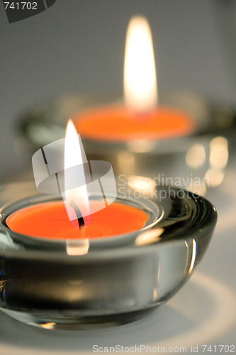 Image of two candles
