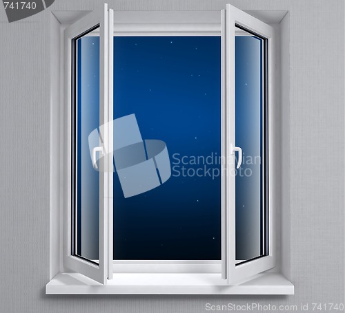 Image of Night window