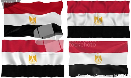 Image of Flag of Egypt