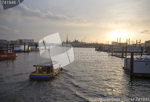 Image of Sunset Hamburg