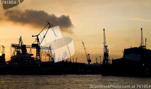 Image of Sunset - Hamburg