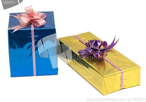 Image of two gift boxes